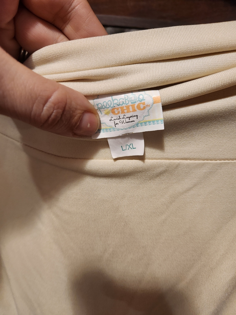 Cream Ruffle-Tier Midi Skirt - Picture 2 of 3